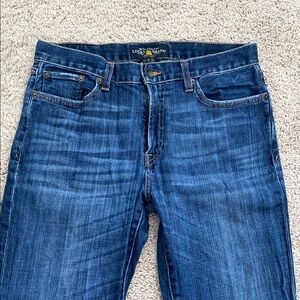 Lucky Brand Blue Straight Jeans Classic Style
